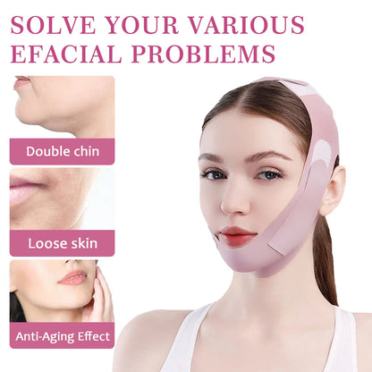 Graphene V-Line Mask, Chin Up Mask V Shaped Face Mask Jaw Exerciser